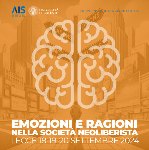 EMOZIONI E RAGIONI NELLA SOCIETÀ NEOLIBERISTA | Dall'8 al 15 settembre 2024